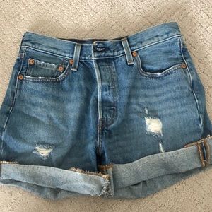 Levi 501 jean shorts